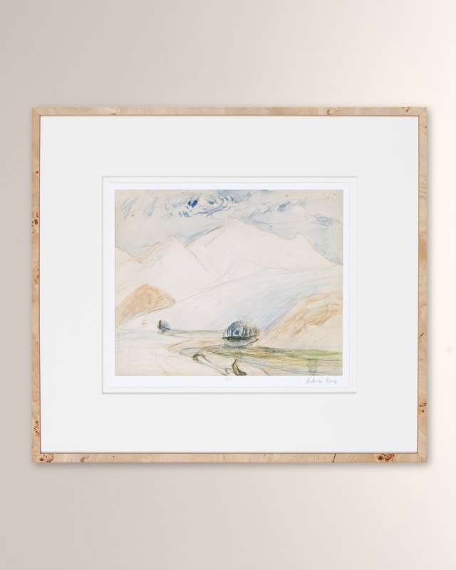 "Whisper I" Limited Edition Framed Giclee on Paper, 32" x 29"